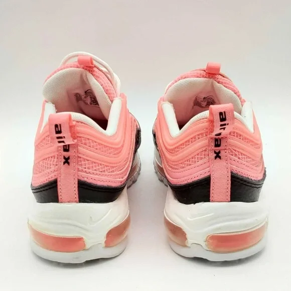 Nike Pink and Black Air Max 97 Sneakers - Picture 3 of 10